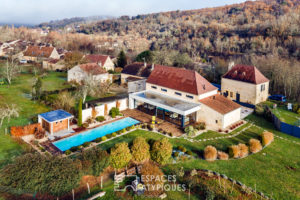 Vue aérienne drone
