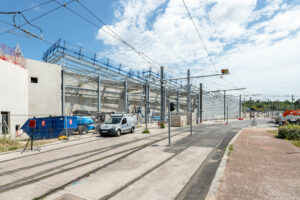 Photographe de chantier BTP & Génie civil — Nouvelle-Aquitaine 23 Jean-Luc Renouil - Photographe et pilote de drone - Chantier de la TAM Montpellier pour la société Giraud Serin