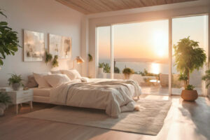 Photographe immobilier Périgueux, Dordogne et Nouvelle-Aquitaine 17 chambre paradisiaque par Jean-Luc Renouil photographe et pilote de drone en Dordogne