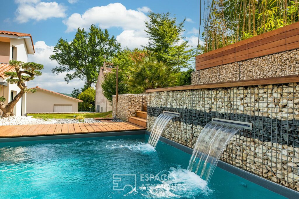 Villa photographiée par Jean-Luc Renouil, photographe immobilier et pilote de drone en Dordogne