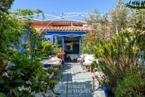 Photographe immobilier Périgueux, Dordogne et Nouvelle-Aquitaine 16 Maison de ville sur Bergerac photographiée par Jean-Luc Renouil, photographe et pilote de drone en Dordogne.