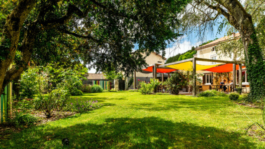 Jardin de restaurant