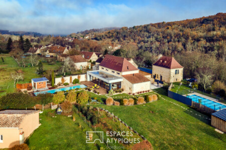 Vue aérienne drone