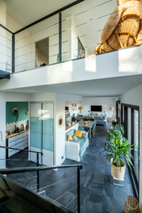 Vue depuis l'escalier