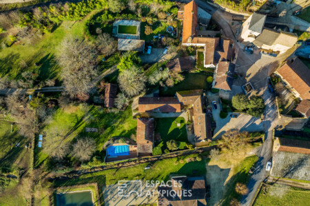 vue aérienne drone