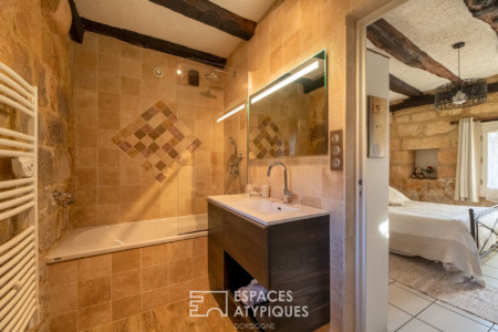Salle de bain chambre gîte