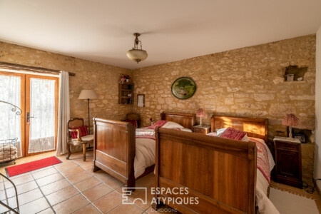 Chambre dans aile