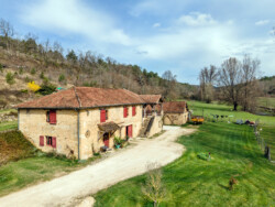 Immobilier Plazac - Vue aérienne