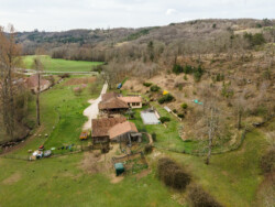 Immobilier Plazac - Vue aérienne