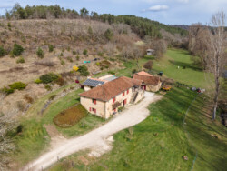 Immobilier Plazac - Vue aérienne