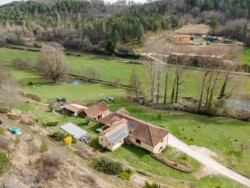 Immobilier Plazac - Vue aérienne