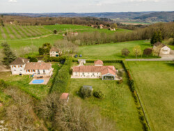 immobilier campagne -vue aérienne