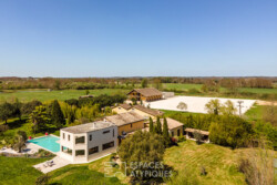 Immobilier Saint-Martial - vue aérienne