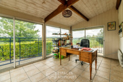 Immobilier Coursac - Bureau en véranda