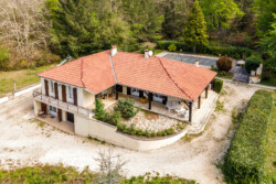 Immobilier Liorac - Vue aérienne