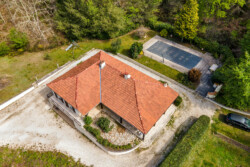 Immobilier Liorac - Vue aérienne