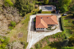 Immobilier Liorac - Vue aérienne