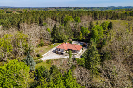 Vues aeriennes par drone 31 Immobilier Liorac - Vue aérienne