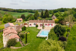 Immobilier Villamblard - Vue aérienne