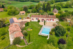 Immobilier Villamblard - Vue aérienne
