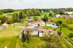 Immobilier Villamblard - Vue aérienne