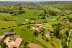 Immobilier Villamblard - Vue aérienne
