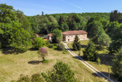 immobilier savignac - vue aérienne