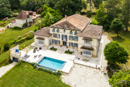Vues aeriennes par drone 19 Immobilier Monbazillac - Vue aérienne
