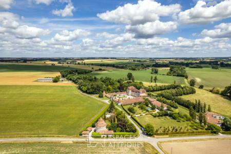 Vues aeriennes par drone 26 Immobilier Champagne - Vue aérienne