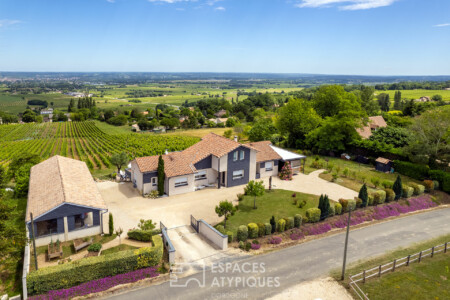 Immobilier Monbazillac - Vue aérienne