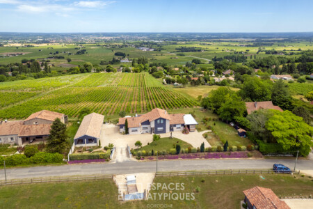 Immobilier Monbazillac - Vue aérienne