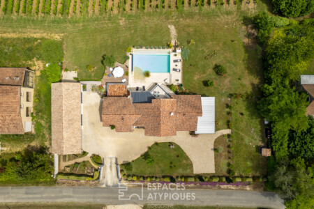 Immobilier Monbazillac - Vue aérienne
