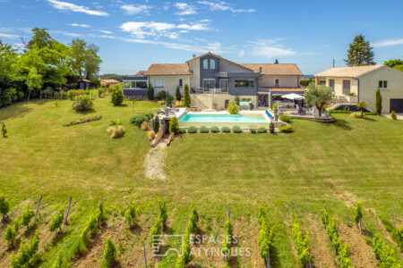 Immobilier Monbazillac - Vue aérienne