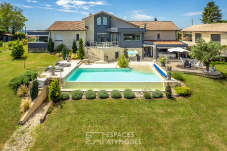 Immobilier Monbazillac - Vue aérienne