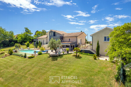 Immobilier Monbazillac - Vue aérienne