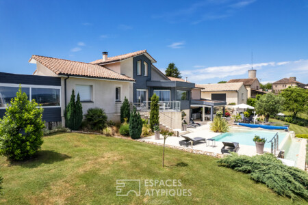 Immobilier Monbazillac - Vue aérienne