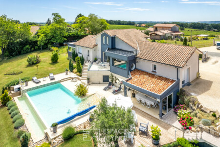 Immobilier Monbazillac - Vue aérienne