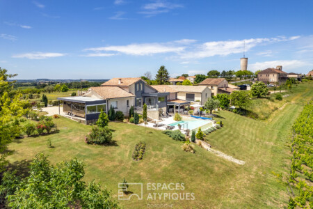 Immobilier Monbazillac - Vue aérienne