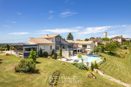 Immobilier Monbazillac - Vue aérienne