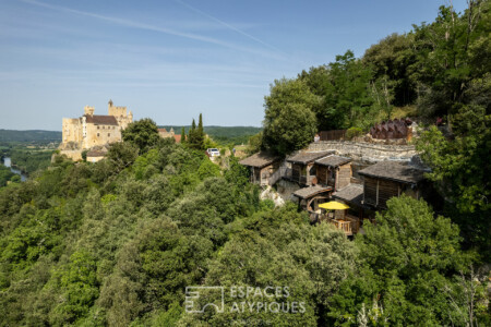 Immobilier Beynac - vue aérienne