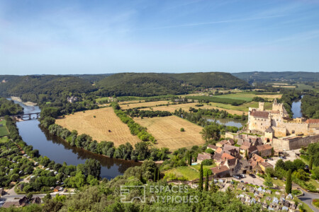 Immobilier Beynac - vue aérienne