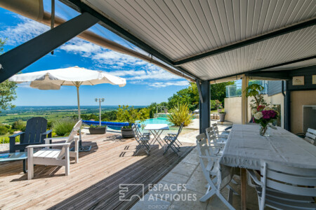 Immobilier Monbazillac - cuisine d'été