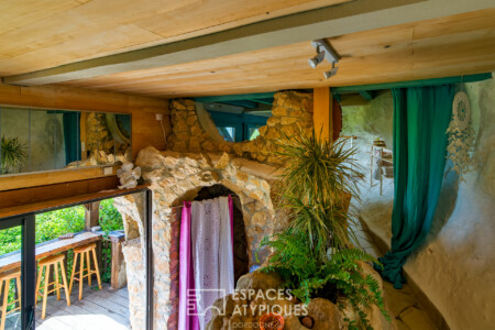 Immobilier Beynac - accès salle de bains