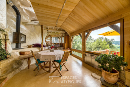 Immobilier Beynac - séjour
