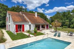 Immobilier Montazeau - piscine