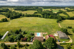 Immobilier Veyrines - vue aérienne