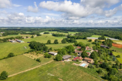 Immobilier Veyrines - vue aérienne