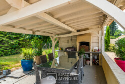 Immobilier Montpon - cuisine d'été