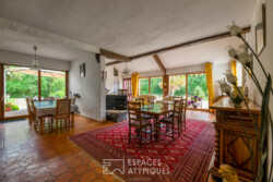 Immobilier Montazeau - Séjour