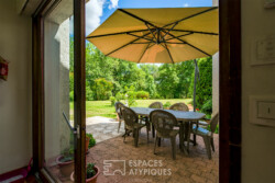 Immobilier Montazeau -jardin